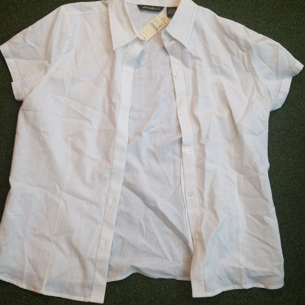 Eddie Bauer linen shirt